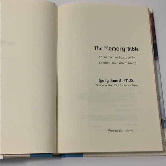 The Memory Bible. By Gary Small M.D.. Hyperion - Picture 7 of 7